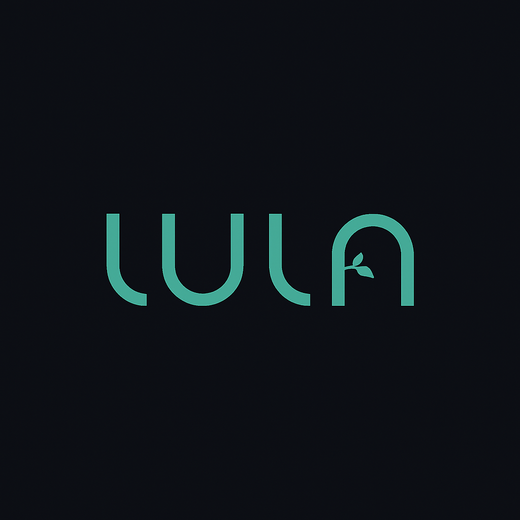 LULA Essentials Tee (Black / Green)