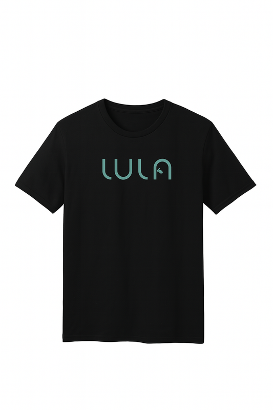 LULA Essentials Tee (Black / Green)