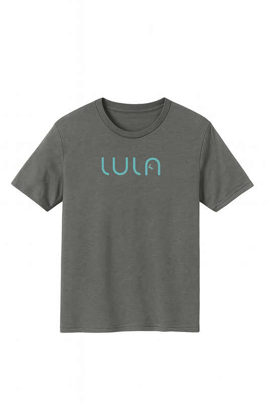 LULA Essentials Tee (Grey / Green)